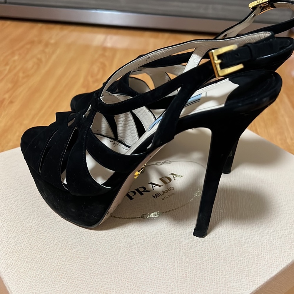 Prada Slingback Heels - Picture 3 of 6